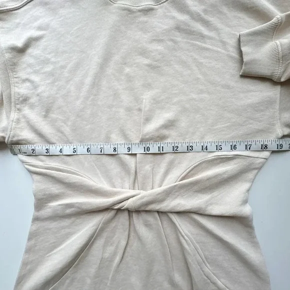 L Space Asher Dress Long Sleeve Short Cream Size Medium - Picture 12 of 13